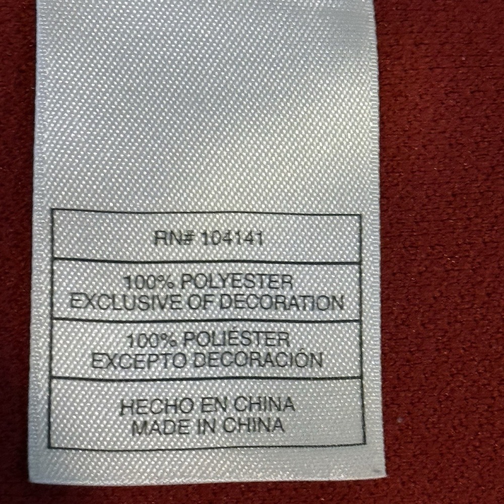 Nike ACG Pullover Shirt Red 1/4 Zip Golf Outdoors Mens Large Long‎ Sleeve - Picture 7 of 9